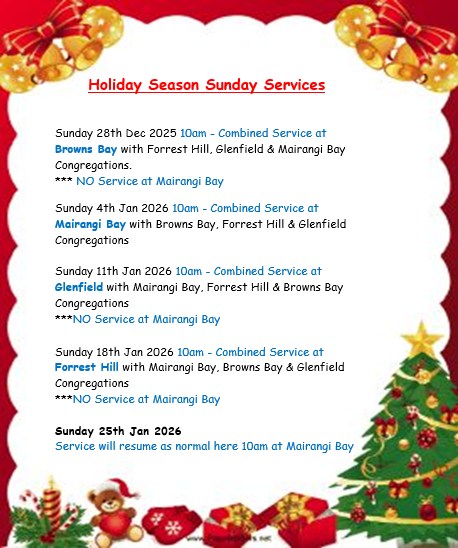 New Year Services for 2026